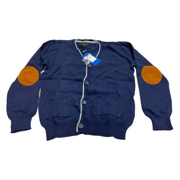 Gioberti Boy's 100% Cotton Light Weight Knitted Cardigan Sweater - Picture 1 of 4